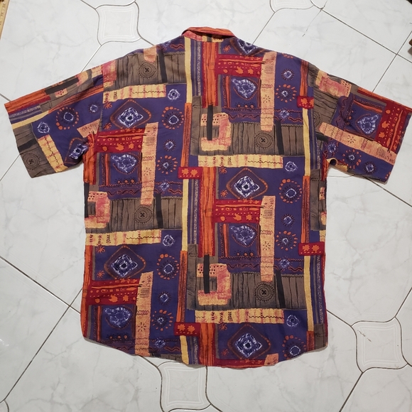 North 44° short sleeve button up shirt 100% cotton - Picture 4 of 6